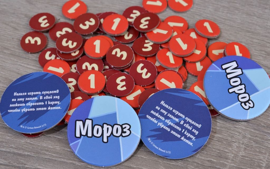 Настольная игра Время приключений. Карточные войны: Снежный король против Марселин фото 4