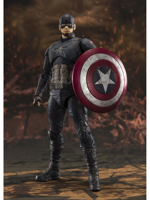 Фигурка Фигурка S.H.Figuarts Avengers: Endgame Captain America Final Battle Edition 587312 фото 3