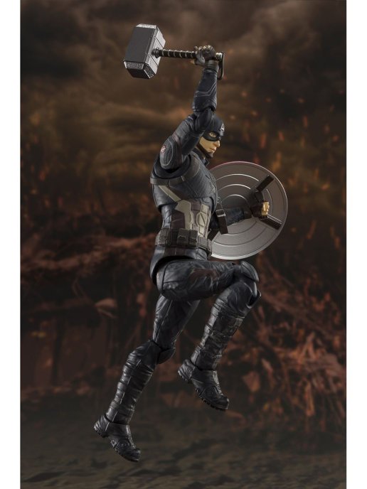 Фигурка Фигурка S.H.Figuarts Avengers: Endgame Captain America Final Battle Edition 587312 фото 8
