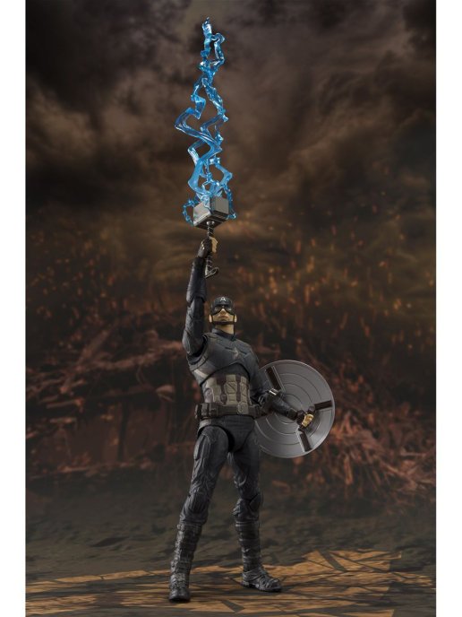 Фигурка Фигурка S.H.Figuarts Avengers: Endgame Captain America Final Battle Edition 587312 фото 9