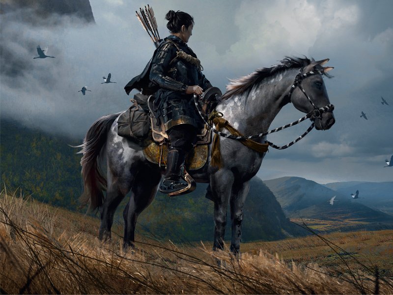 Артбук Мир игры Ghost of Tsushima фото 3