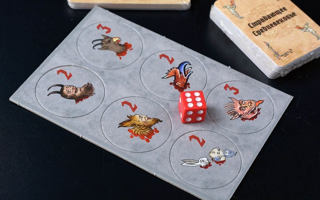 Настольная игра Страдающее средневековье. Пиры и черти фото 1