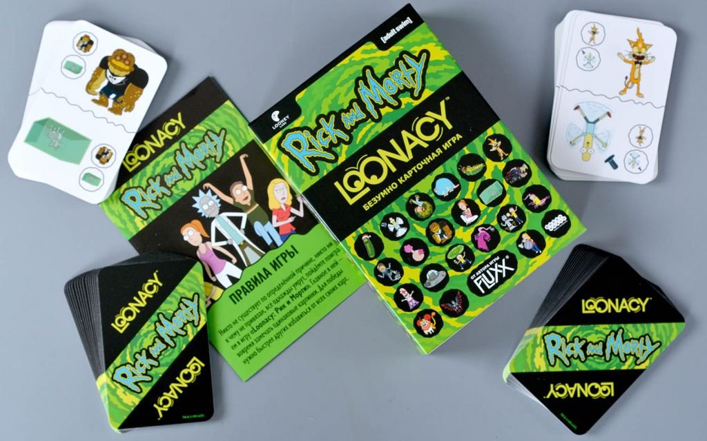 Настольная игра Loonacy: Рик и Морти фото 3