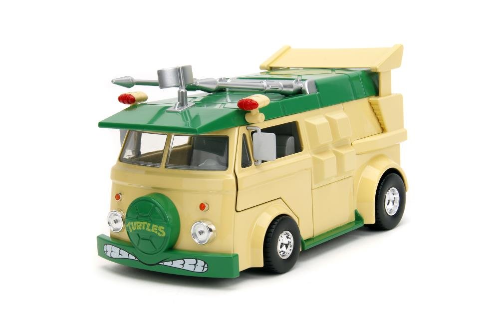 Фигурка Машинка с Фигуркой Черепашки-Ниндзя TMNT HWR Party Wagon with Donatello 34529 фото 12
