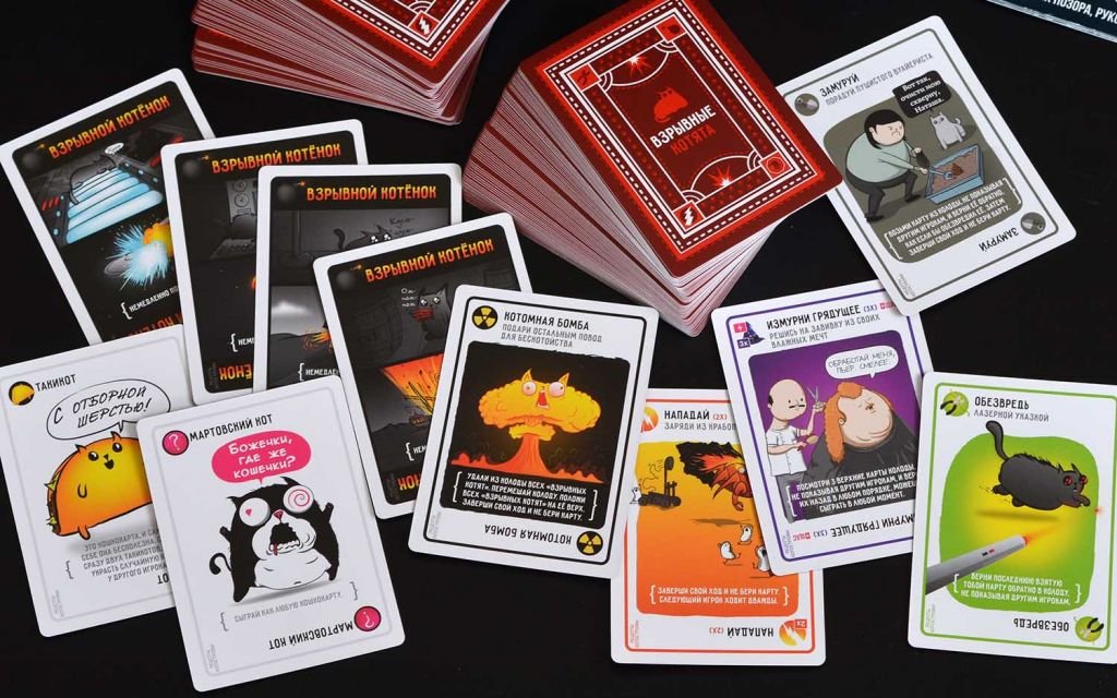 Настольная игра Взрывные котята: Рецепты котострофы фото 9