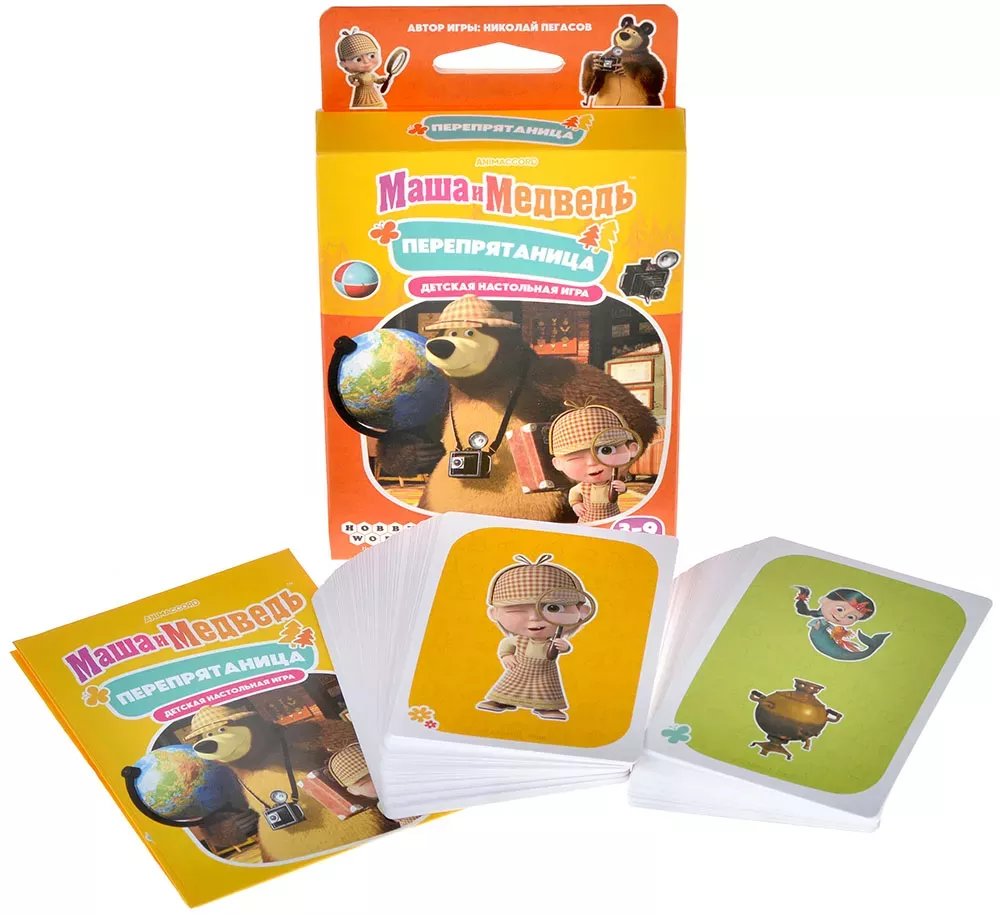 Настольная игра Маша и Медведь: Перепрятаница фото 2