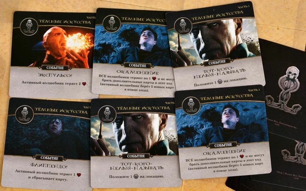 Настольная игра Гарри Поттер: Битва за Хогвартс фото 6