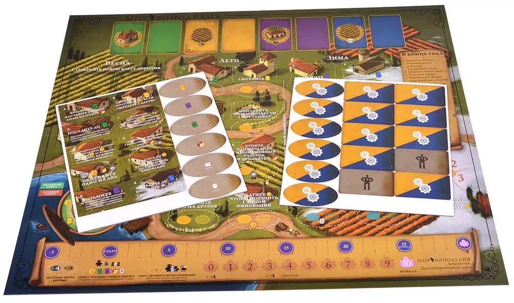 Настольная игра Мир виноделия фото 3