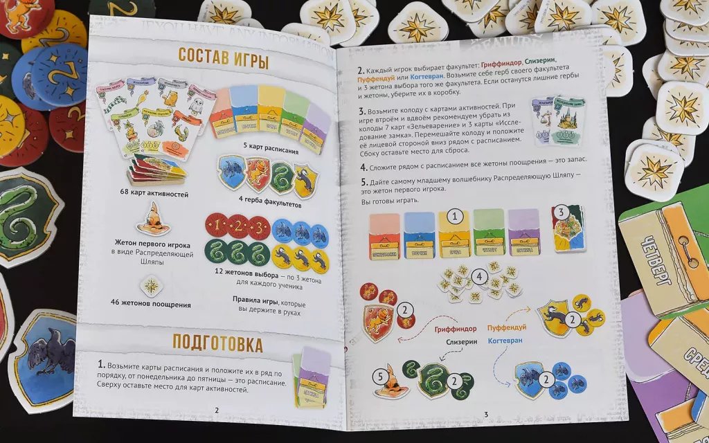 Настольная игра Гарри Поттер: Кубок факультетов фото 11
