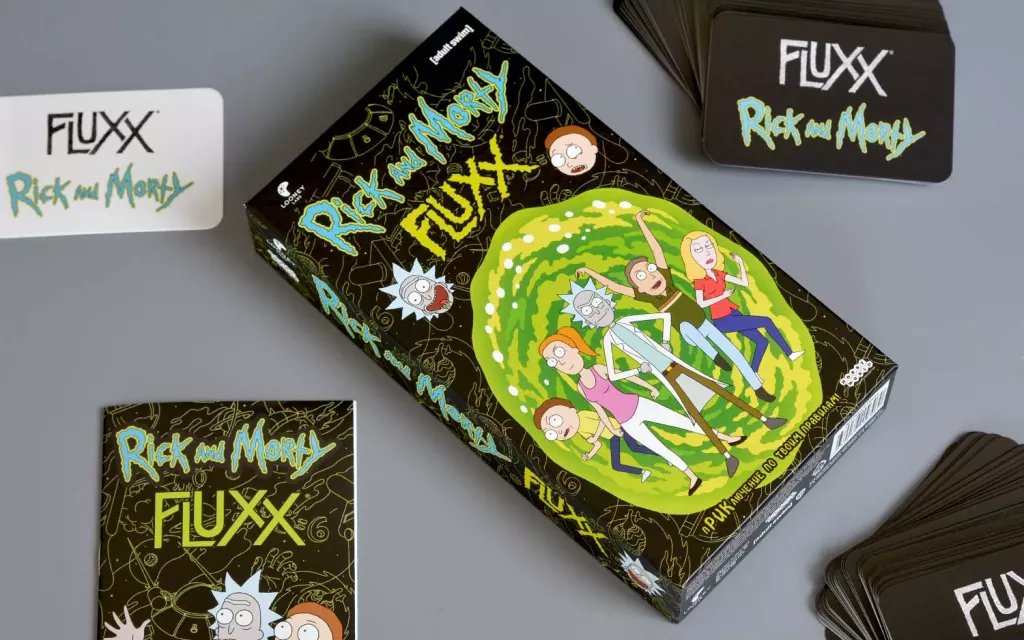 Настольная игра Fluxx: Рик и Морти фото 3