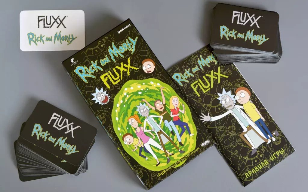 Настольная игра Fluxx: Рик и Морти фото 4