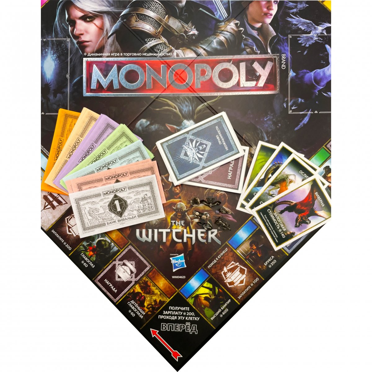 Настольная игра Монополия Witcher Ведьмак фото 2