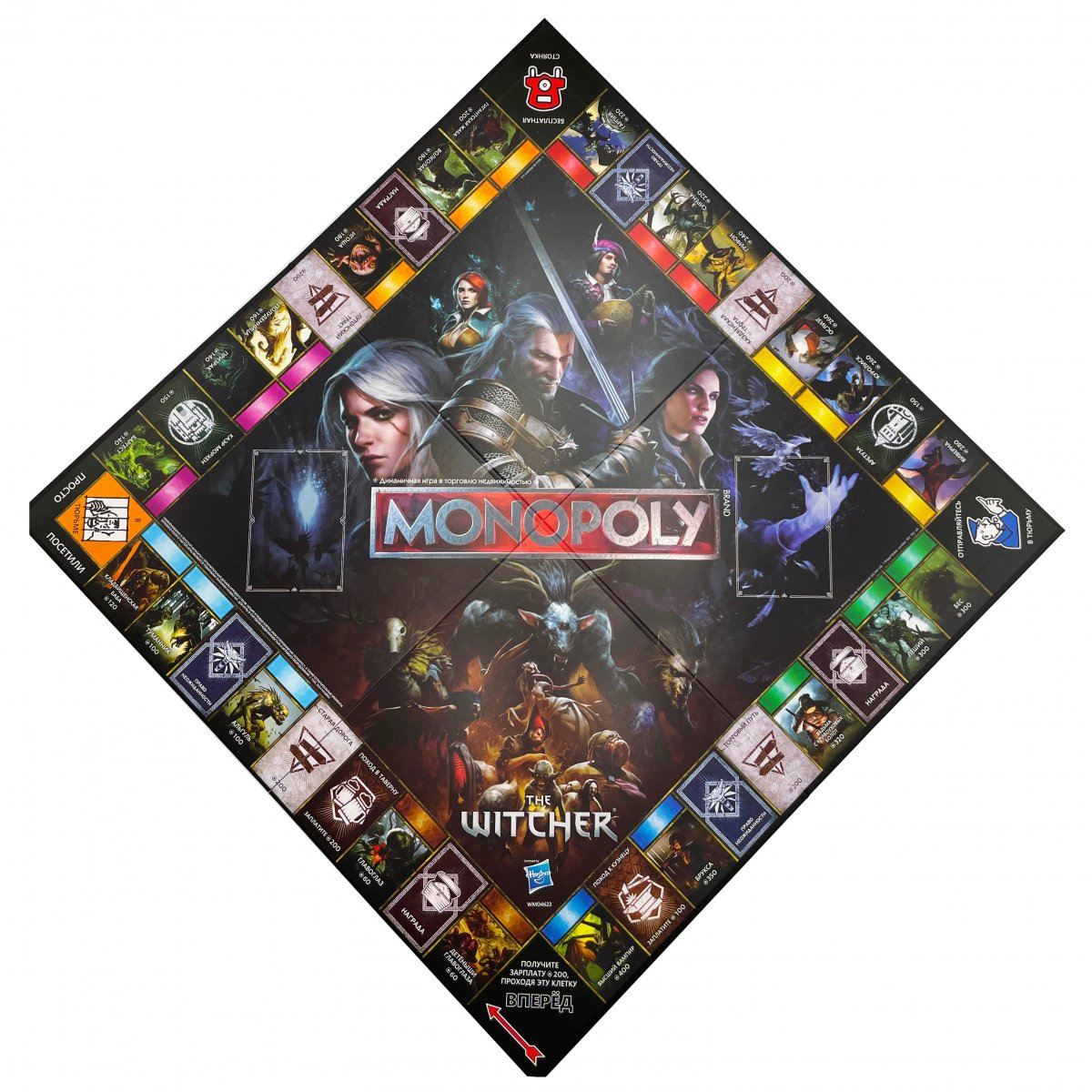 Настольная игра Монополия Witcher Ведьмак фото 5
