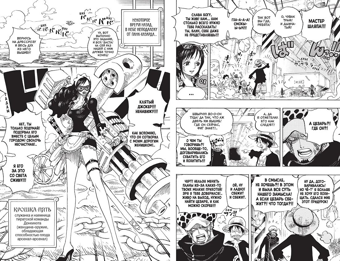 Манга One Piece. Ван-Пис. Большой куш. Книга 24  - Те, кого забыла Дрессроза фото 3