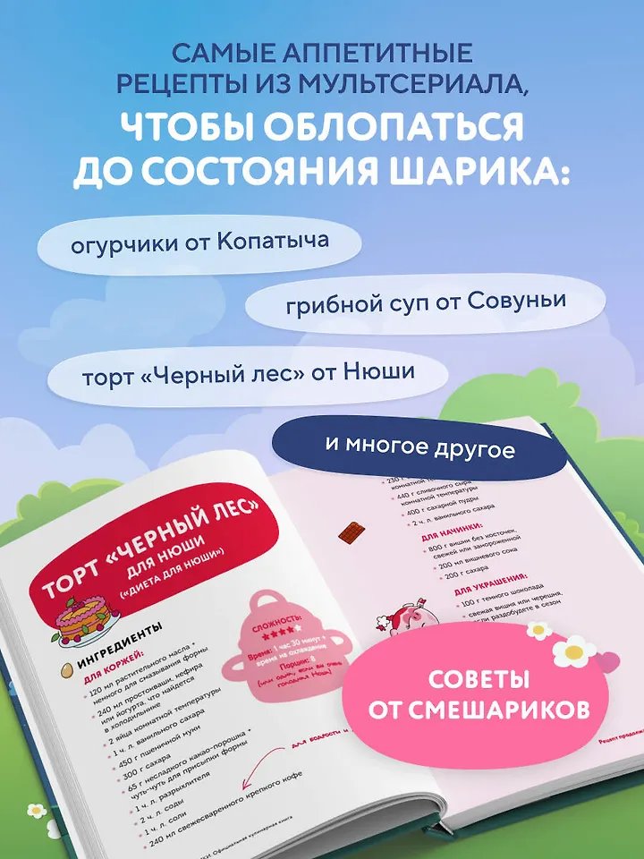 Книга Смешарики. Официальная кулинарная книга фото 4