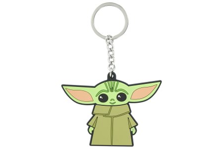 Стафф, сувениры Star Wars Mandalorian The Child Silicone Keyring PP7336MAN (Малыш Йода) фото 2