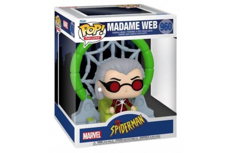 Фигурка Funko POP! Deluxe Bobble Marvel Animated Spider-Man Madame Web (Exc) (960) 58869 фото 1